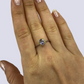 Amethyst Solitaire Ring in Sterling Silver, Size 7