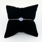 Evil Eye Micropave CZ Epoxy Sterling Silver Bracelet